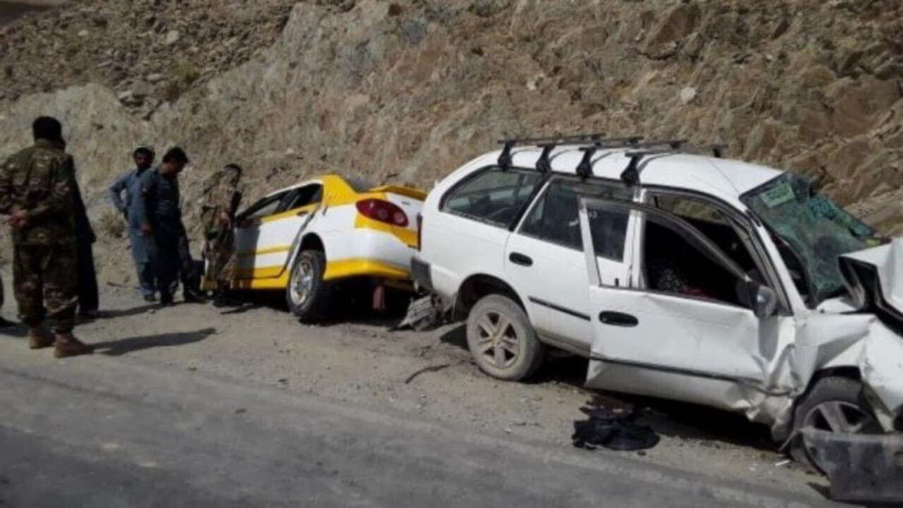وقوع حادثه ترافیکی در سمنگان