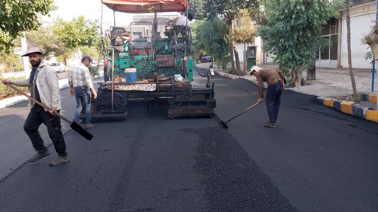 ۲۸ هزار مترمربع از معابر شهر کرمان آسفالت شد