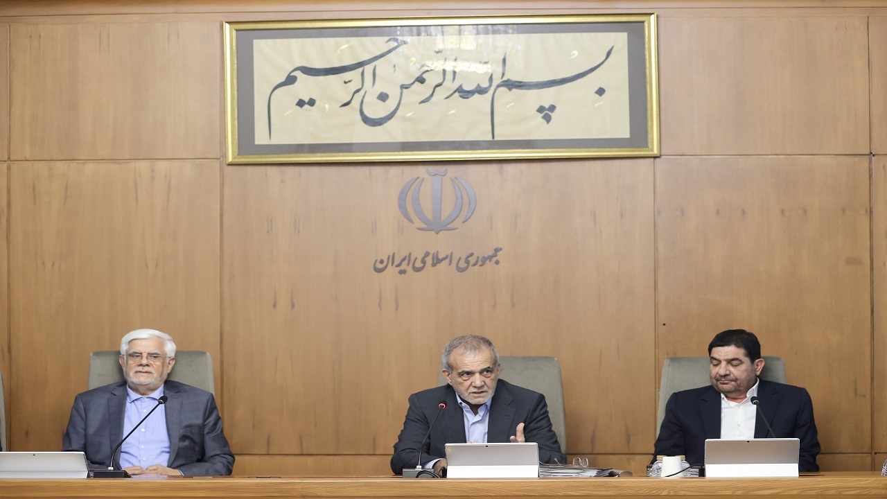 جلسه هیئت دولت به ریاست پزشکیان برگزار شد