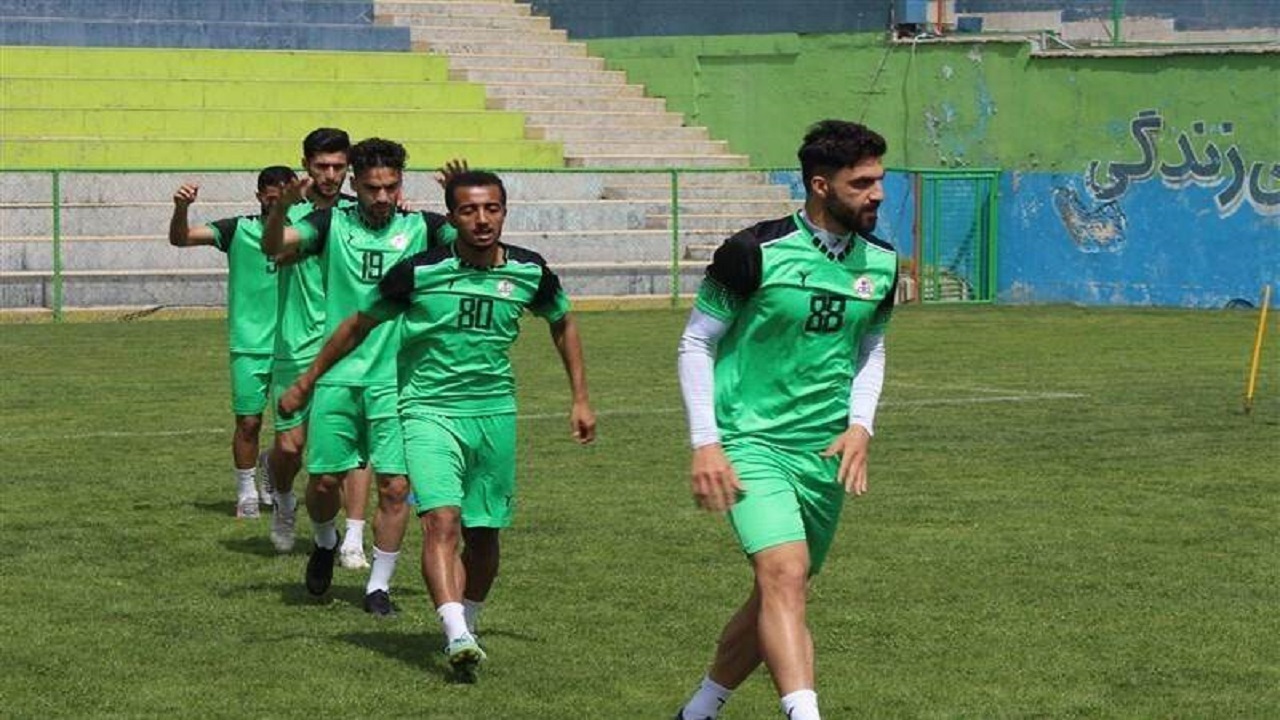 اردوی تیم فوتبال نفت مسجدسلیمان در بروجن