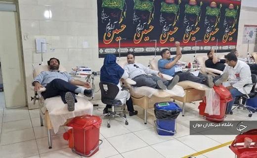 جاری شدن خون خبرنگاران قم در رگ های بیماران نیازمند
