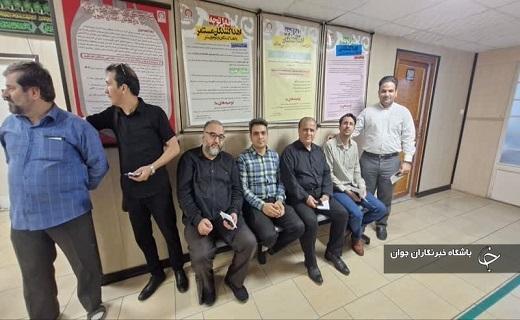 جاری شدن خون خبرنگاران قم در رگ های بیماران نیازمند