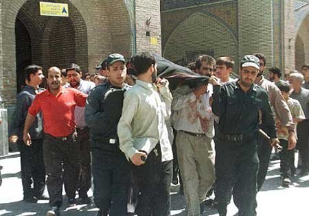 تشییع پیکر سید اسدالله لاجوردی