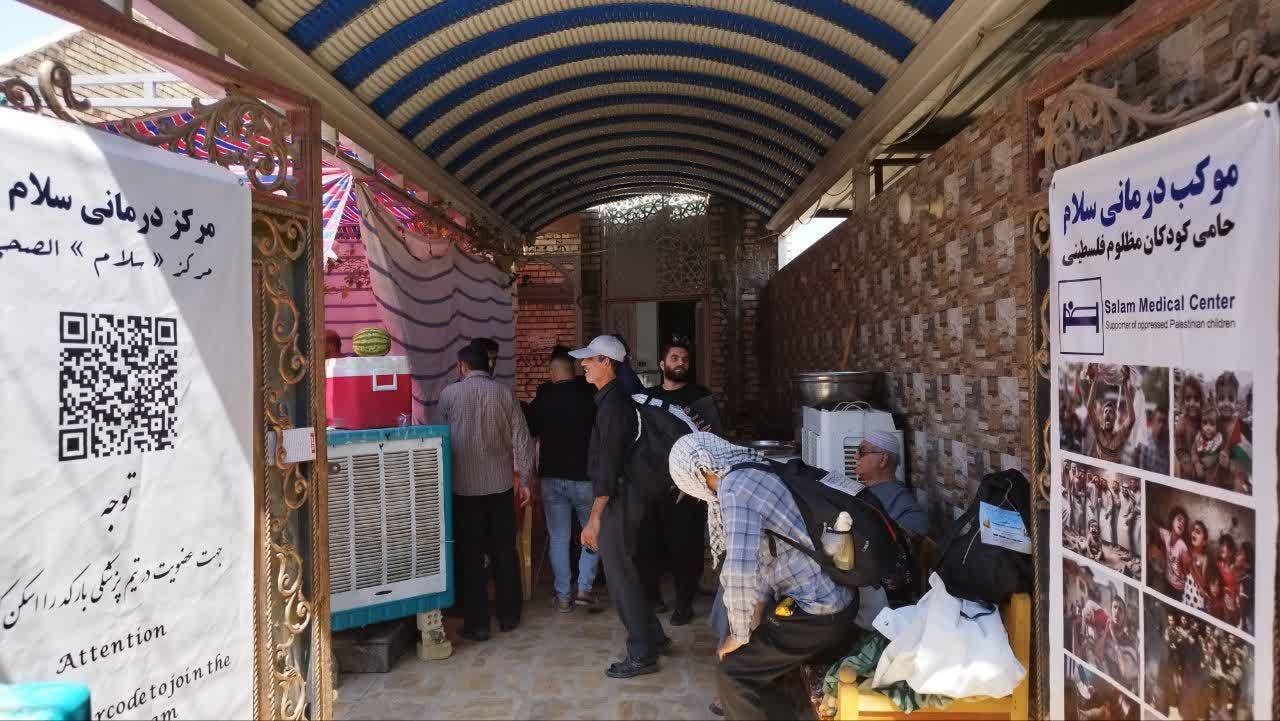 موکب اربعین در کربلای معلی