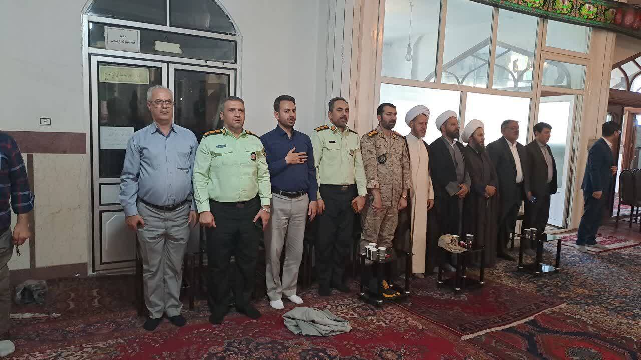 حضور مسئولان در مراسم