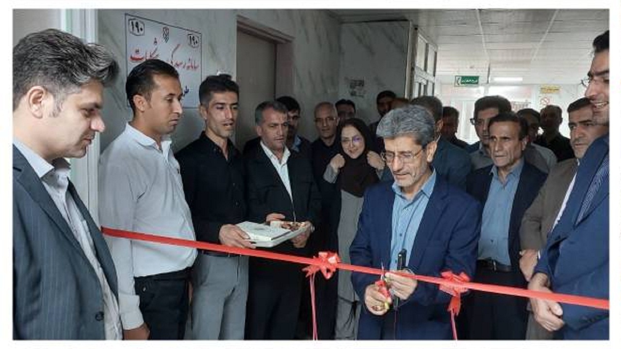 افتتاح ۵ پروژه حوزه سلامت در بیمارستان شهدای لردگان