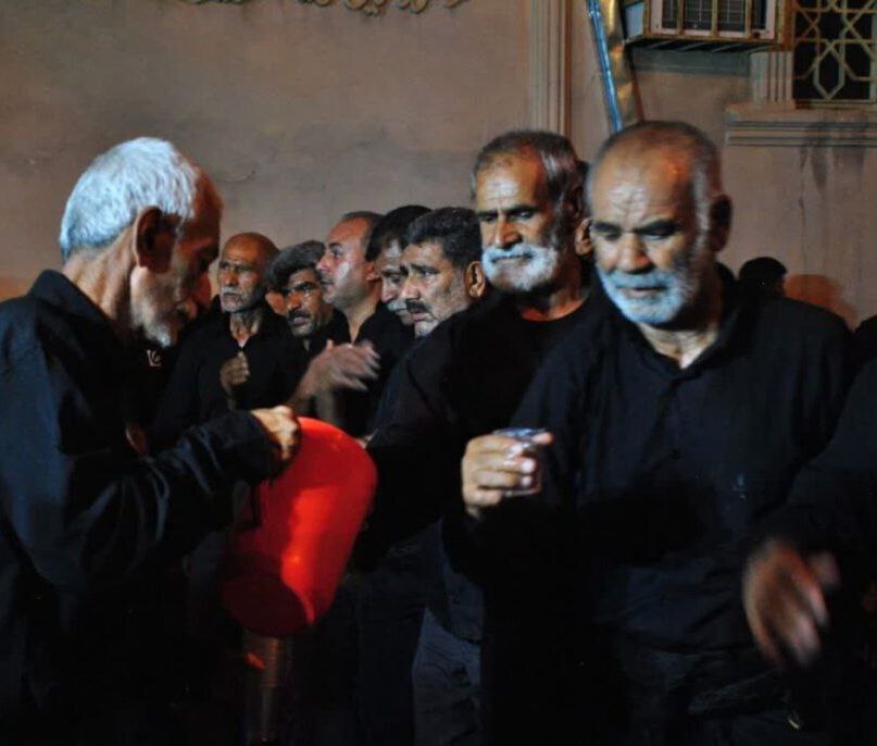 مراسم عزاداری و سینه زنی دهه پایانی ماه صفر
