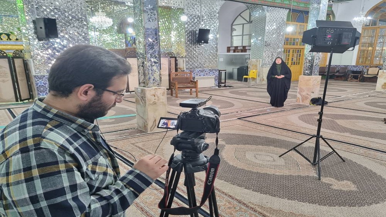 «حوالی خدا» در حرم مطهر خواهر امام رشت