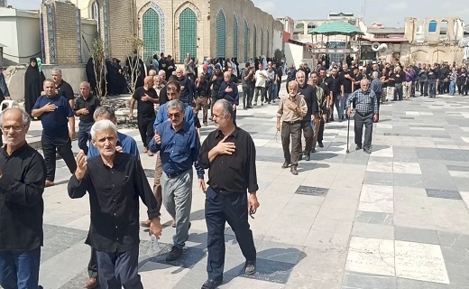 گیلان در سوگ نبی اکرم (ص) و سبط اکبرش + تصاویر