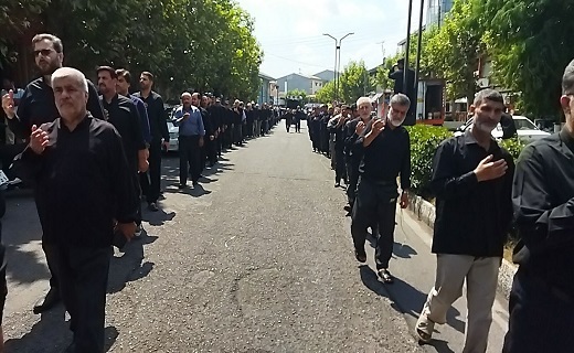 گیلان در سوگ نبی اکرم (ص) و سبط اکبرش + تصاویر