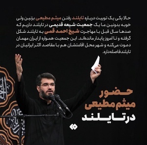 میثم مطیعی، مداح