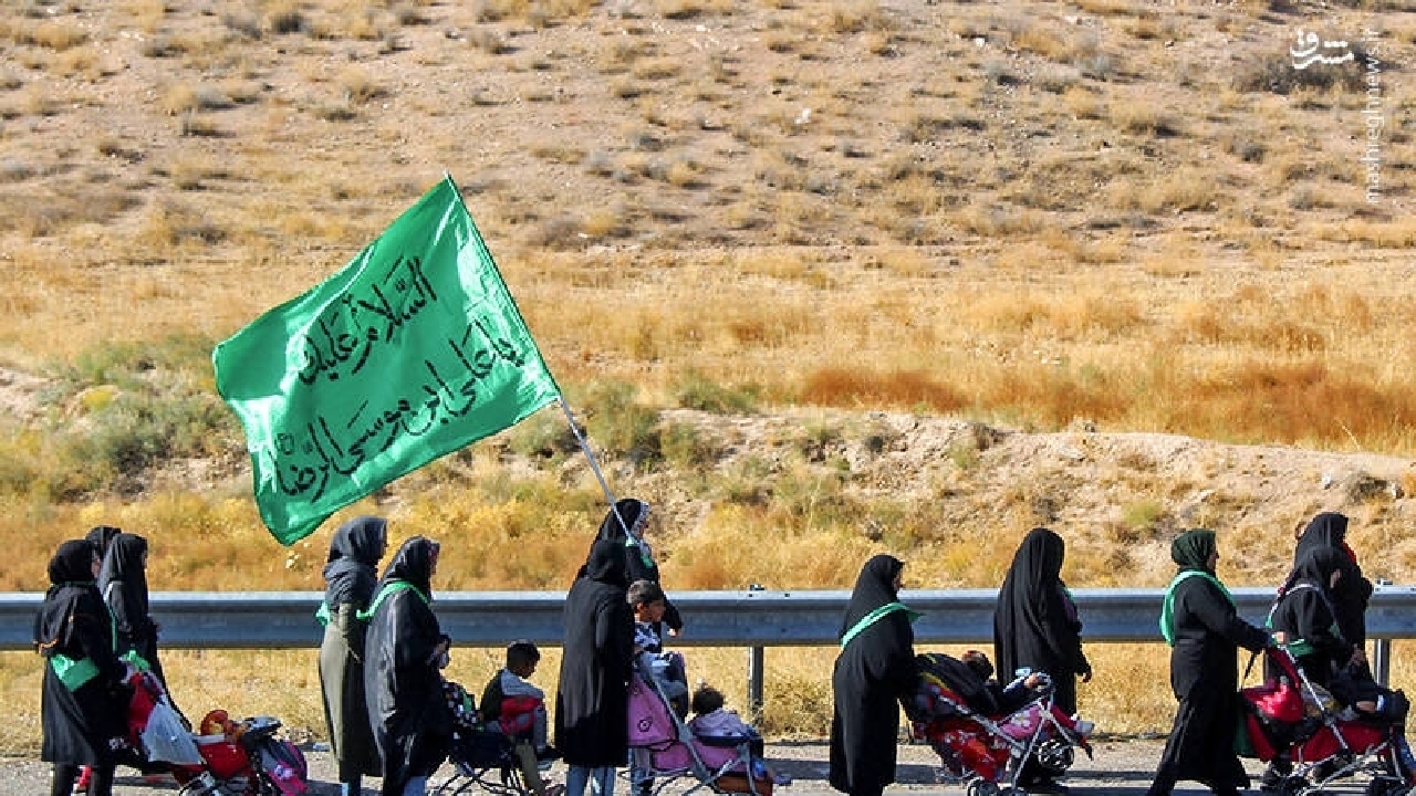 بیش از ۲۲۳ هزار زائر پیاده وارد مشهد شده‌اند