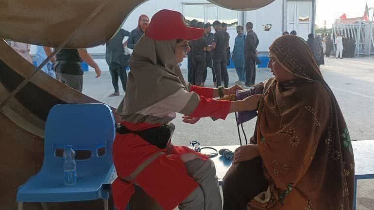 بیش از ۲۵ هزار زائر پاکستانی از خدمات هلال احمر سیستان و بلوچستان بهره‌مند شدند
