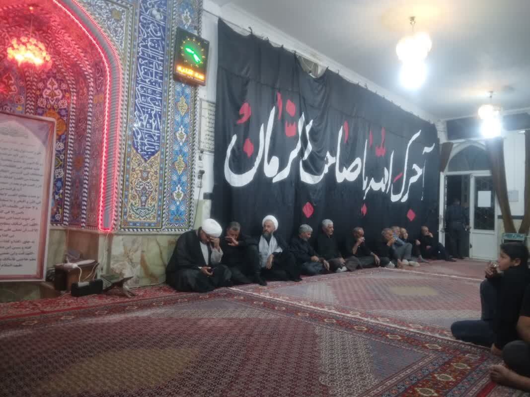 مراسم سوگواری شهادت امام رضا(ع) در کاظم آباد