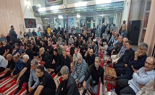 یادواره شهدای والامقام بقعه آقا سیدشریف جیرده شهرستان رشت