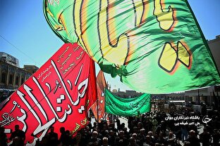 مراسم عزاداری سالروز شهادت امام رضا (ع) در مشهد مقدس
