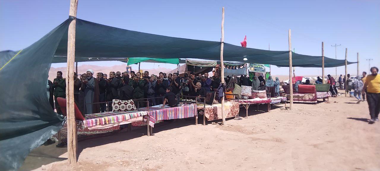 ایستگاه صلواتی در روستای مهلار