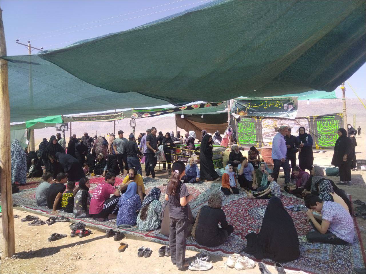 برپایی ایستگاه صلواتی