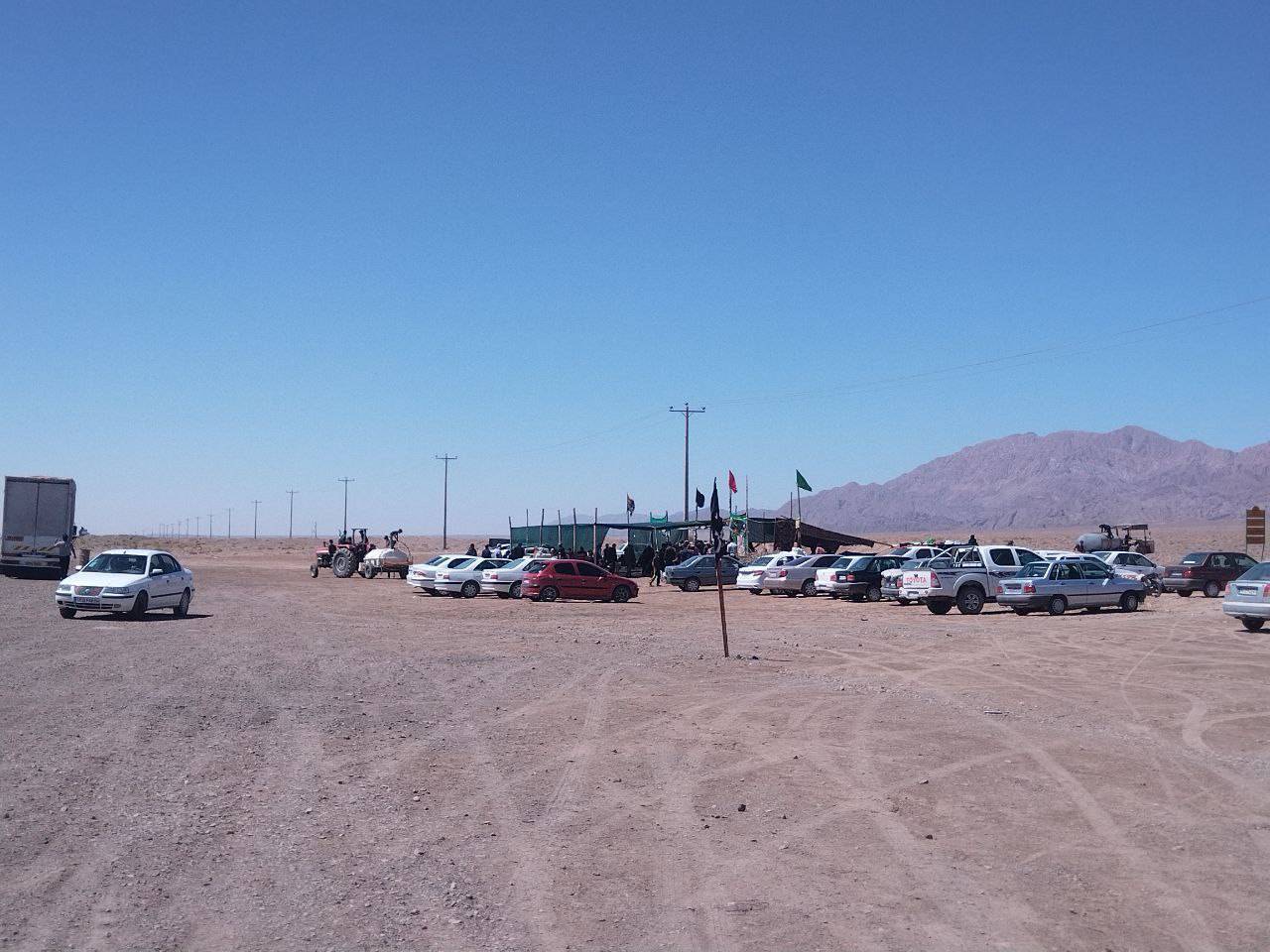 ایستگاه صلواتی در روستای مهلار شهرستان بردسکن