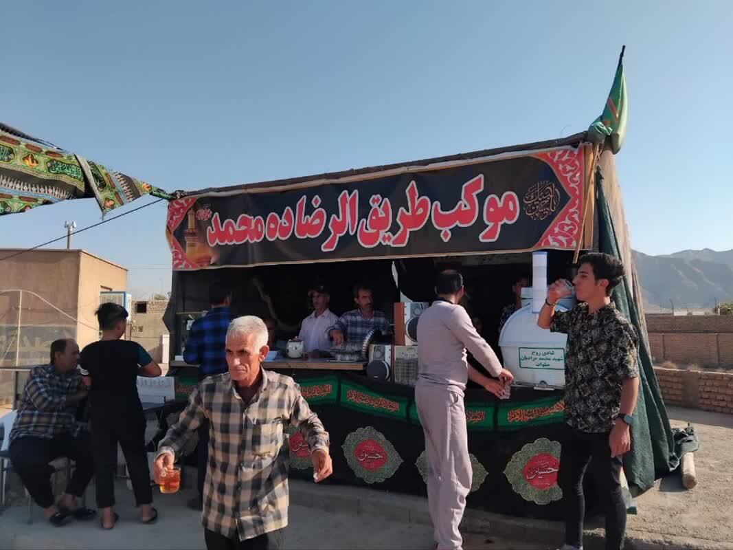 پذیرایی از زائران امام رضا(ع)