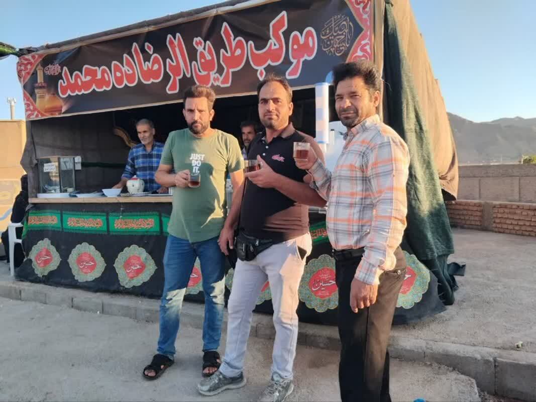 برپایی موکب پذیرایی
