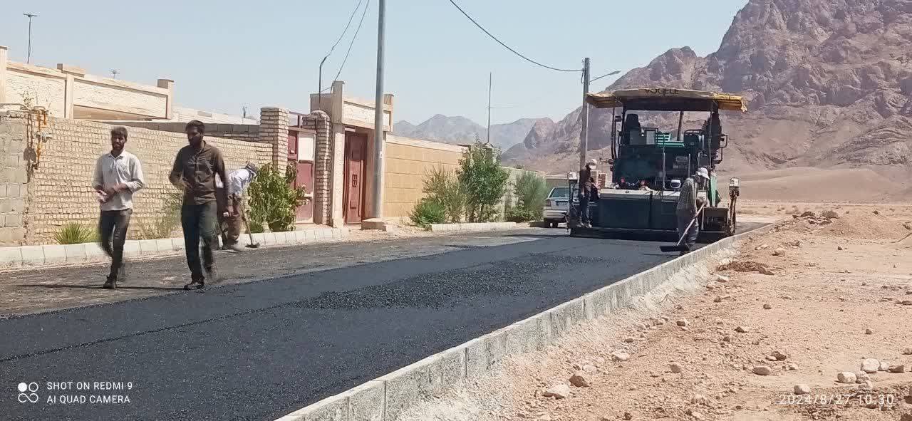 عملیات روکش آسفالت