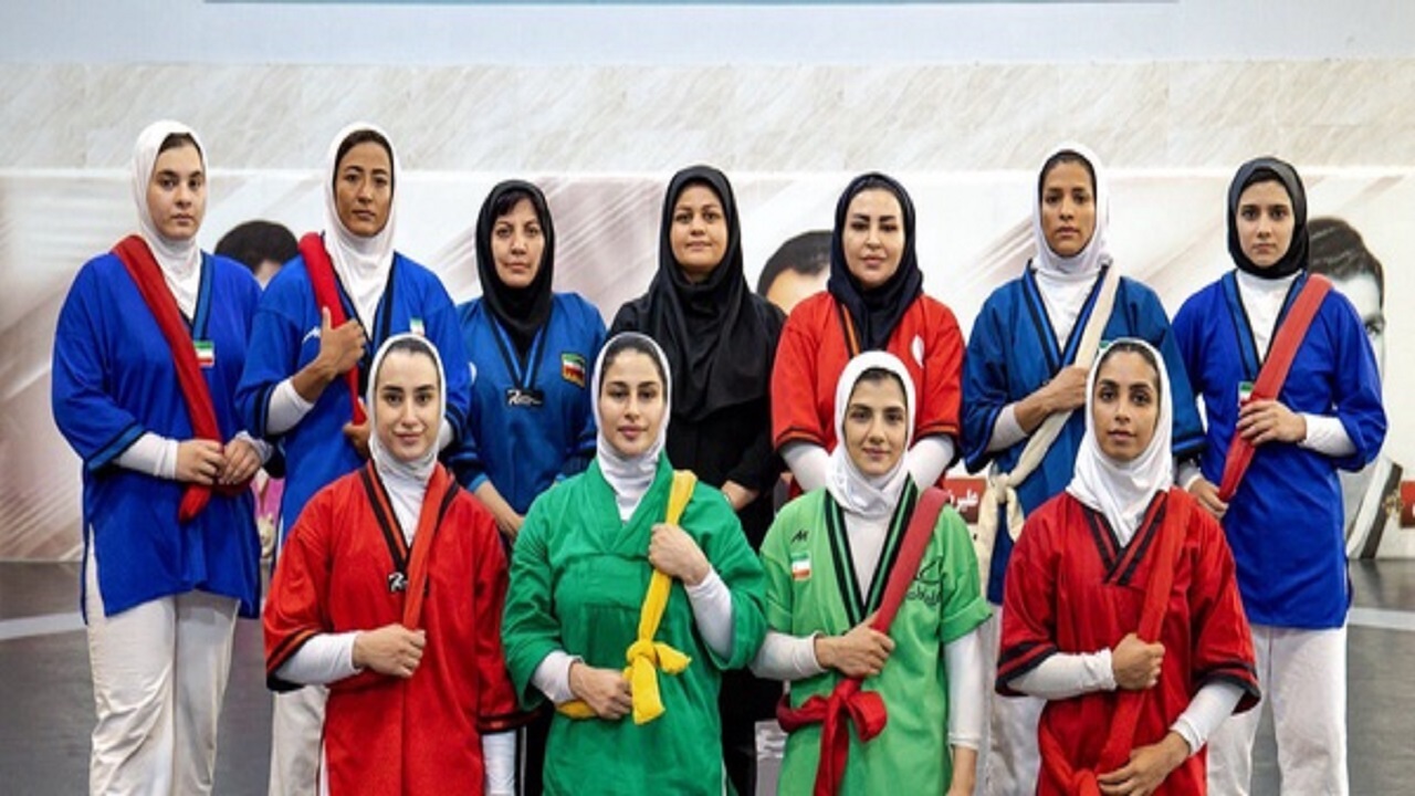 حضور بانوان آلیش‌کار قمی در بازی‌های جهانی عشایری