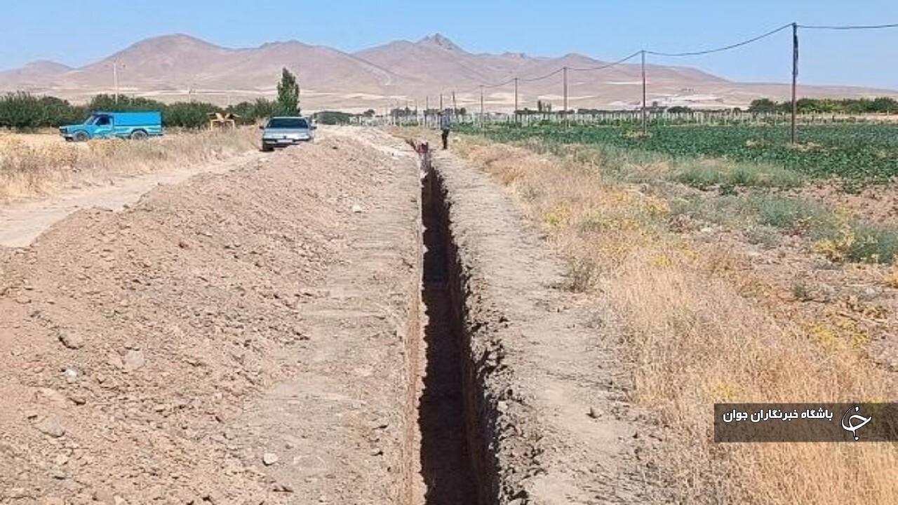 چاه جدید روستای مهاباد وارد مدار شد