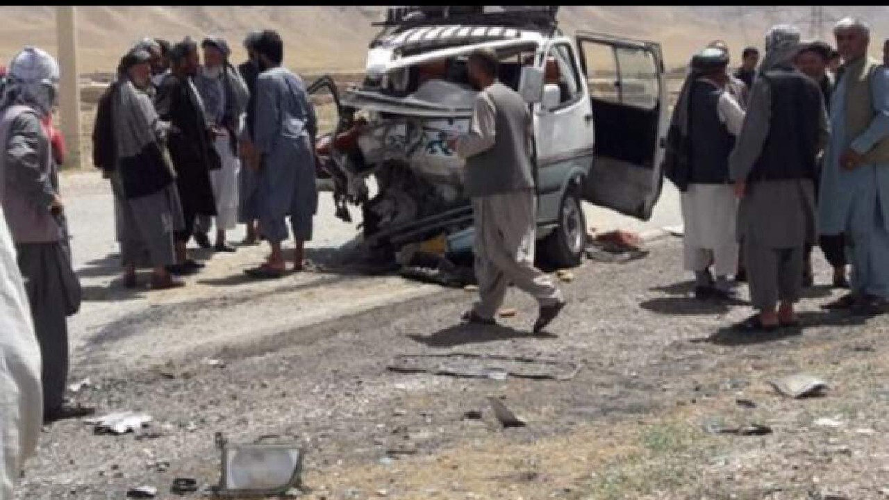وقوع حادثه ترافیکی در غزنی با ۲ کشته