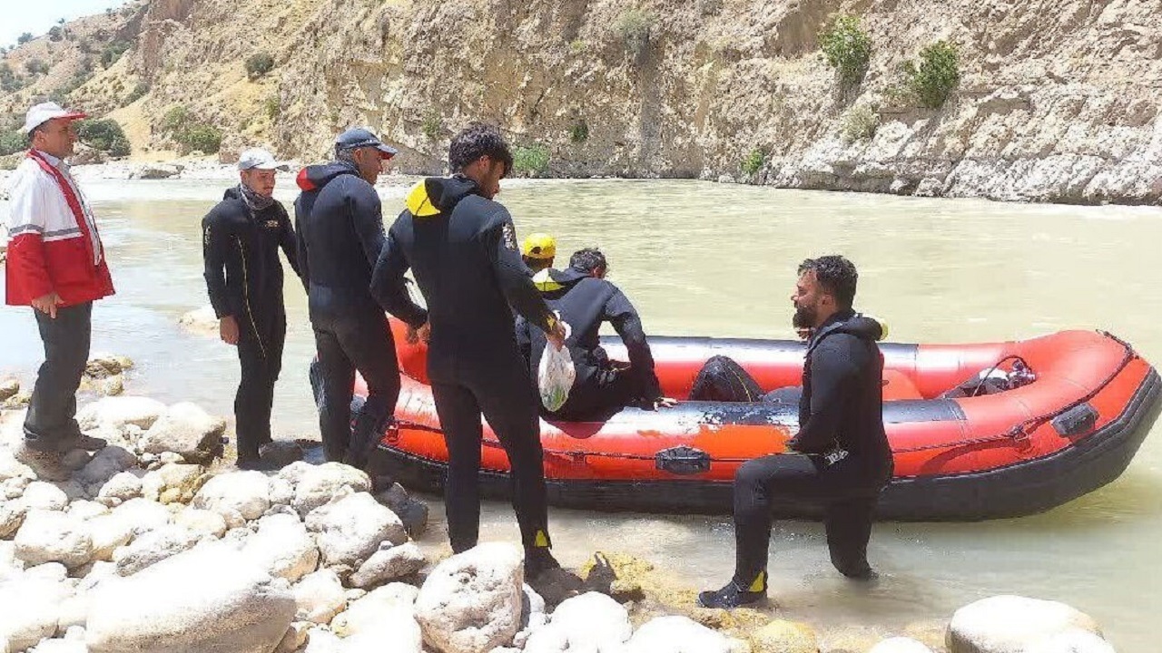 کشف پیکر یک کودک در رودخانه دز