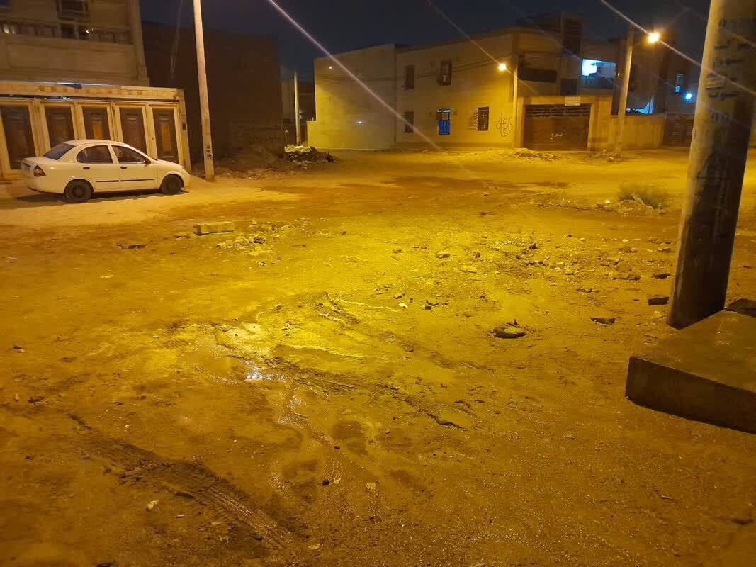 ناهموار بودن معابر