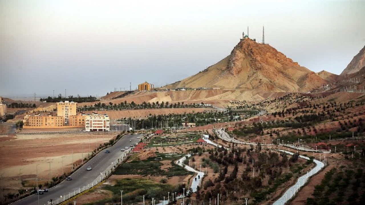 آغاز ساخت باغ ایرانی در بوستان خضر نبی قم