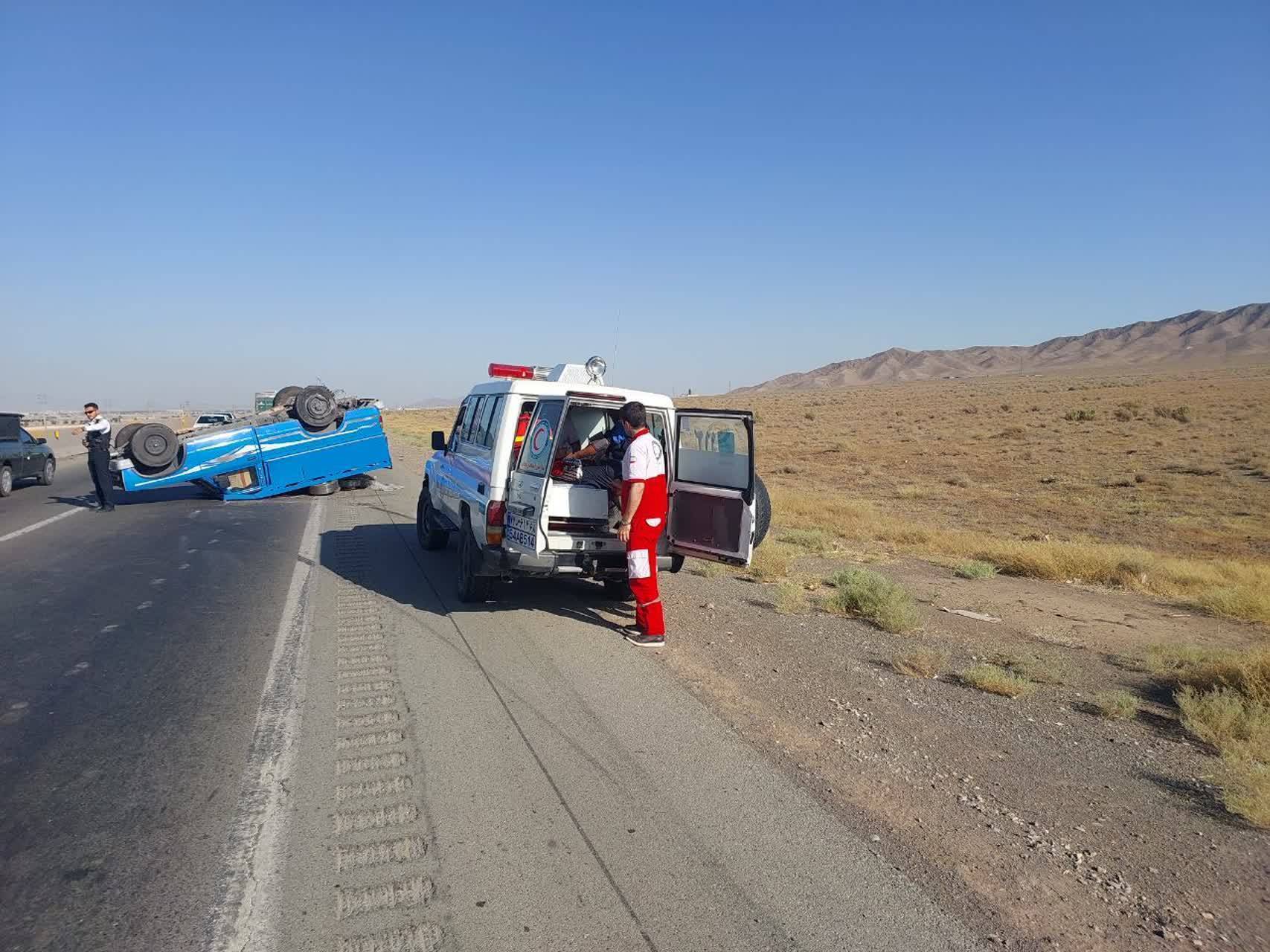 امدادرسانی به ۱۴ مصدوم در حوادث هفته گذشته استان البرز