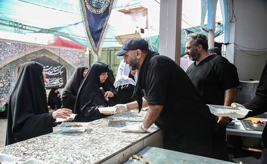 خادمی جمعی از هنرمندان کشوری در موکب آستان مقدس بانوی کرامت+تصاویر خادمی جمعی از هنرمندان کشوری در موکب آستان مقدس بانوی کرامت+تصاویر