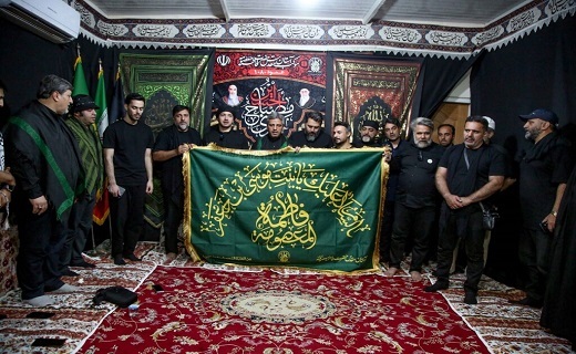 خادمی جمعی از هنرمندان کشوری در موکب آستان مقدس بانوی کرامت+تصاویر خادمی جمعی از هنرمندان کشوری در موکب آستان مقدس بانوی کرامت+تصاویر