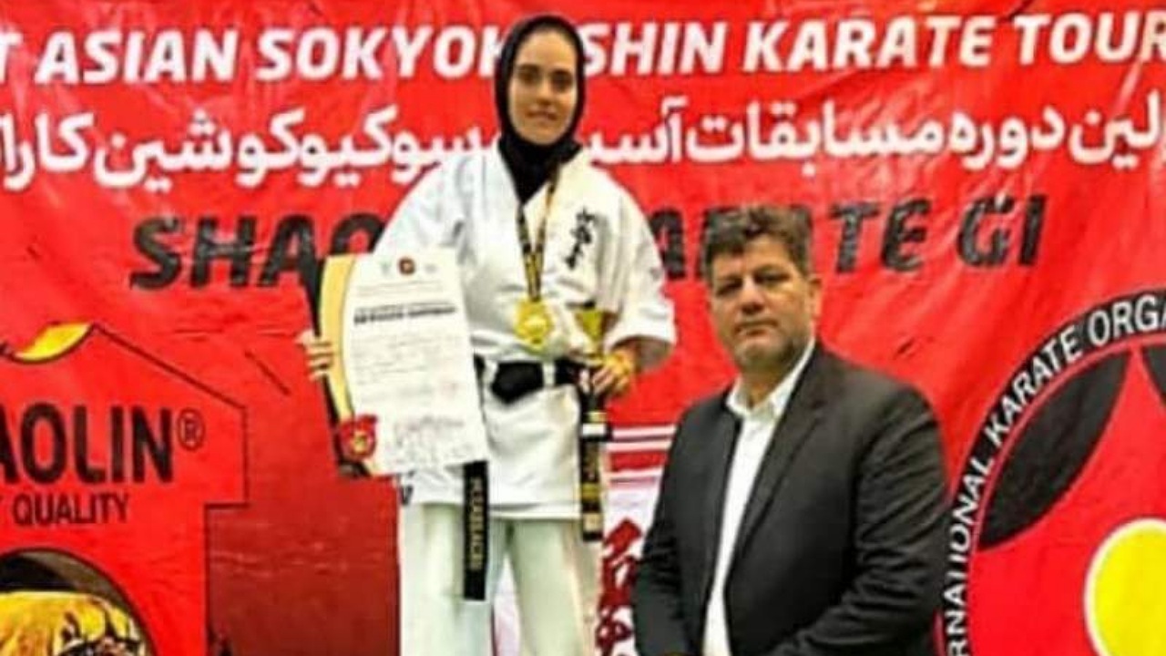 قهرمانی بانوی سیستان‌وبلوچستانی در مسابقات آسیایی