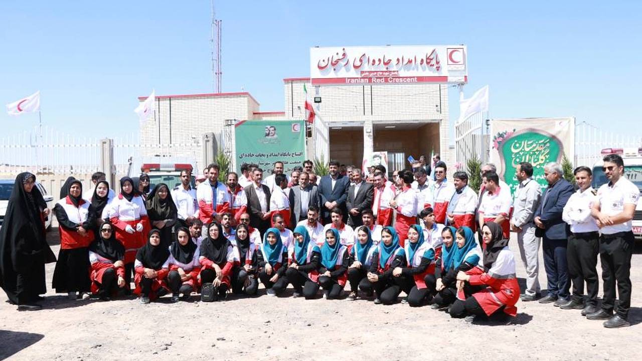 افتتاح ۲ پایگاه امدادی چند منظوره در رفسنجان