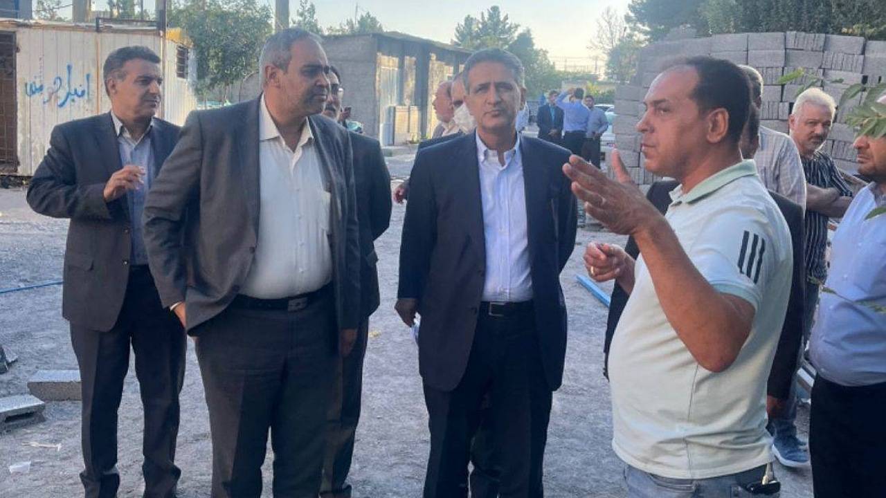 بازدید معاون فرهنگی سازمان بازرسی از چند پروژه در کرمان