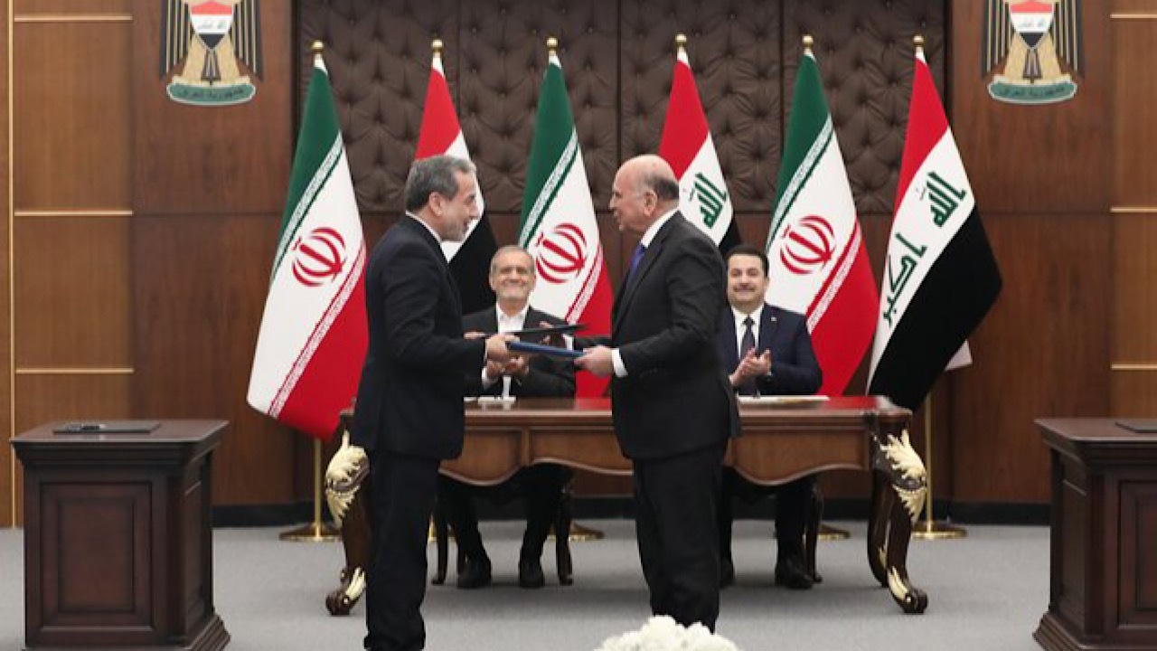 امضای اسناد همکاری میان ایران و عراق