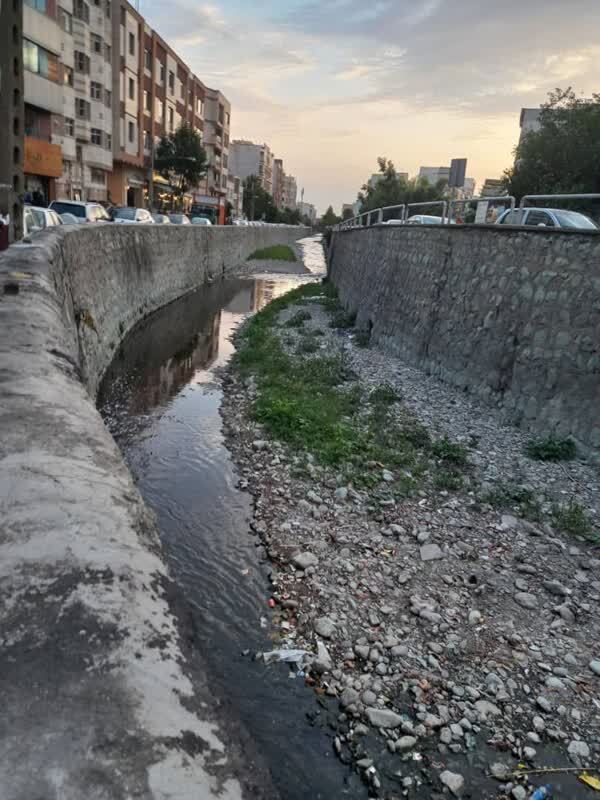 لایروبی نشدن مسیل میانرود