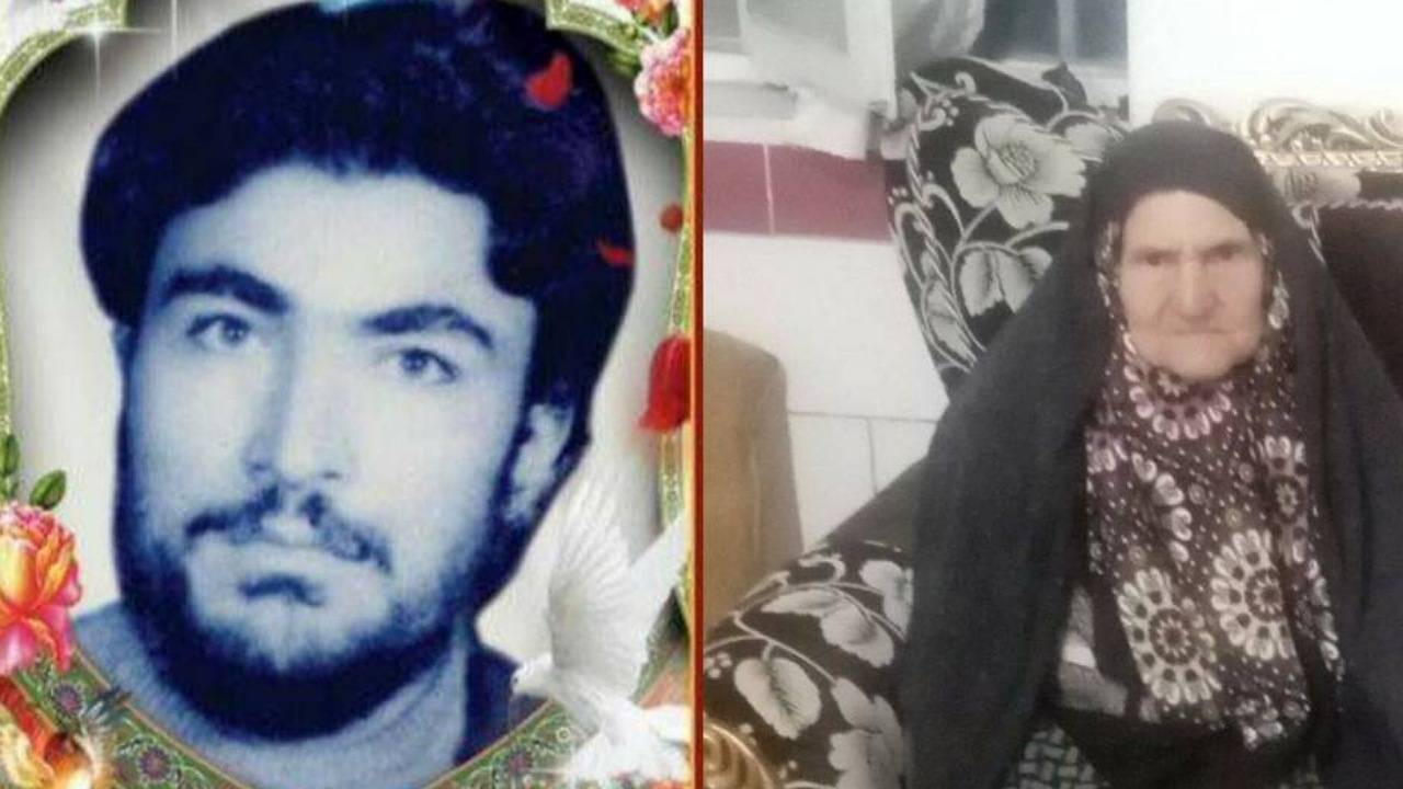 مادر شهید زارعی در یزدان آباد زرند دعوت حق را لبیک گفت + فیلم