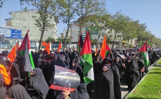 راهپیمایی جمعه&zwnj;های خشم و انزجار از رژیم صهیونیستی در گیلان
