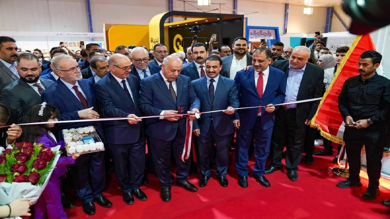 بیست و پنجمین نمایشگاه بین‌المللی کتاب بغداد افتتاح شد