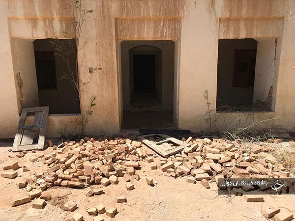 بخش هایی از خانه تاریخی مشیر داراب فرو ریخته