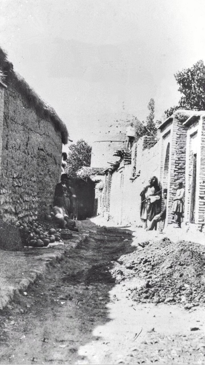 تصویر قدیمی امام زاده صالح
