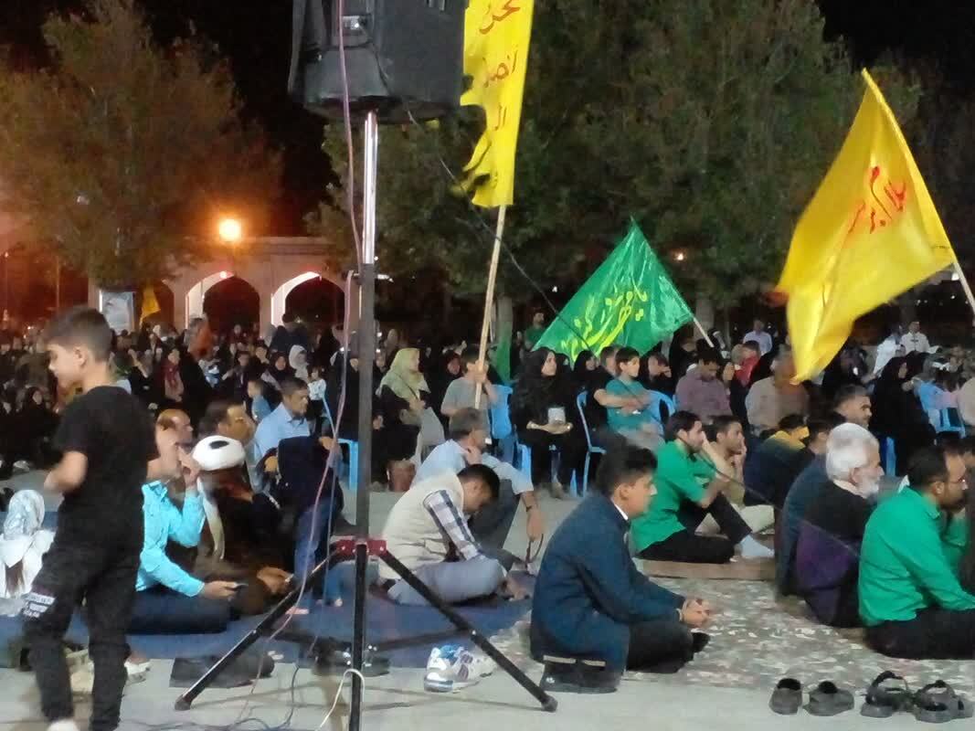 حضور مردم در مراسم جشن