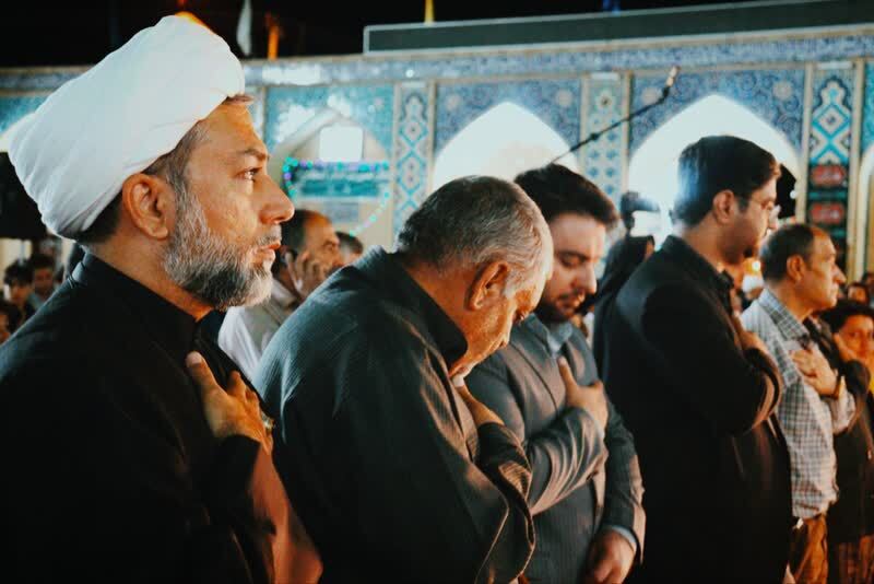 مراسم یادواره شهدا در چوپار