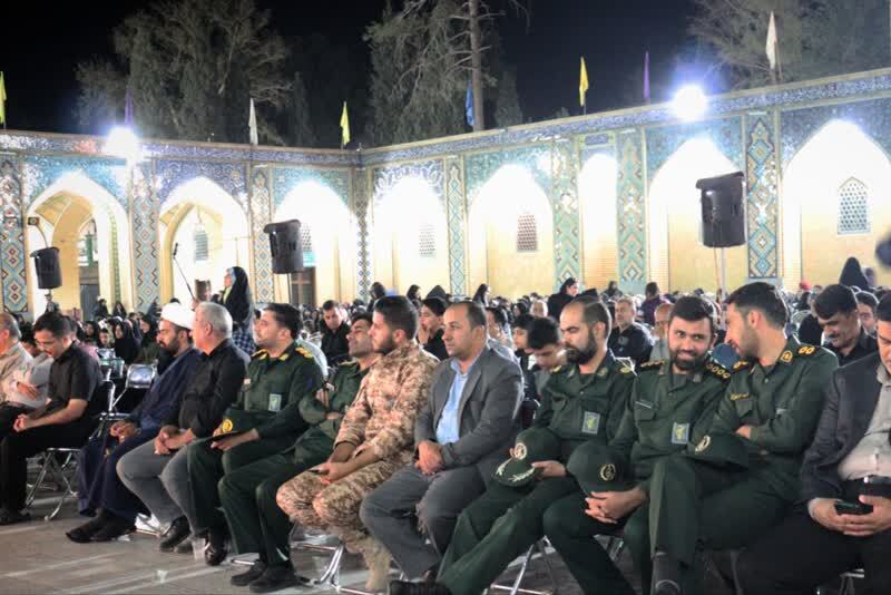 مراسم یادواره شهدا در شهر چوپار