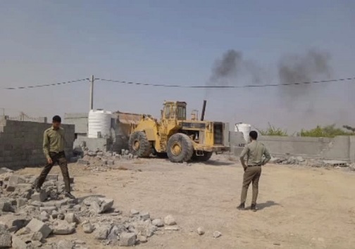 &nbsp;۵ هکتار از اراضی ملی در روستای سرخون بندرعباس رفع تصرف شد