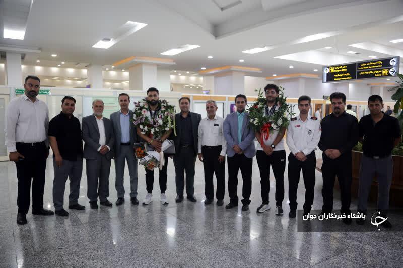 ۳ مدال جهانی بر گردن رئیس سازمان آتش نشانی شهرداری زرقان